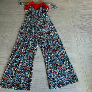 Girls April Cornell Floral Jumper Size 9/10